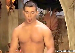 Deep massage for a wild butt play session