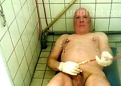 Gay grandpa, fledgling, grandpa jerking