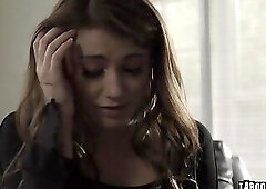 Extremely hot babysitter Adria Rae anal fucked until she orgasms!