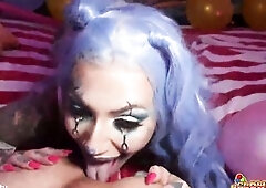 Clown City Ep.4: Honey Tiger Lilly Gets Creampied & Came in