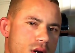 Full video: A innocent neighbour gets serviced his big cock by a guy!