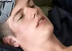 Black Big Cock fucks White and Eatcum