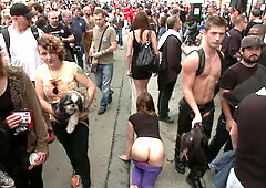 Pretty gets fucked by strangers