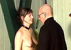 Collared Older Redhead Greedily Devours Thick Ramrod Unfathomable