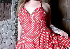 curvaceous retro russian trans sensually jerksoff