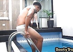 Brazilian bigass TS MILF with bigass gets banged by BF