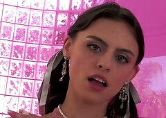 Mick Blue & Maestro Claudio: Slender Brunette's Gaping Gash