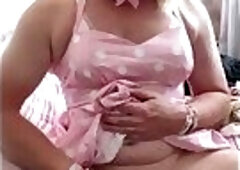 Summer dress masturbation
