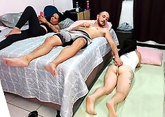Amateur orgy, fuck-fest, amateur threesome