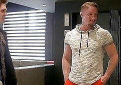 Tattooed jock Pierre Fitch ass destroyed by Nikko Russo