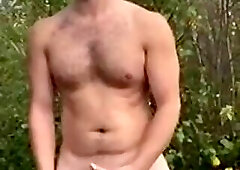 Joshbigosh Jacking Off Outdoors