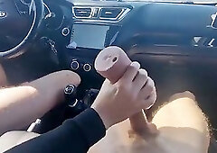 Someone lost their pussy, but we fucked her right on the road and filled all her holes with cum