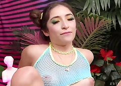 Nade Nasty And Amber Summer In Rides Hard Rod With Her Hairy Twat