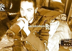 Hairy, big balls, goth