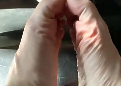 Mirror joy with my soles