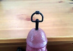 Sounding and nutting thru man meat buttplug