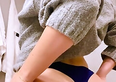 Sexy small titted brunette Judy C