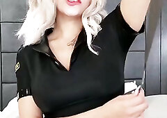 #policewoman #roleplay #sexycop #handcuffs #arrested