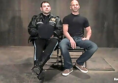 Brock Armstrong And Dak Ramsey In Gay Usa The Night - Cop