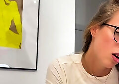 Crazy light-haired boinks pal's husband. Steamy gonzo porn.