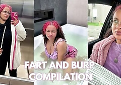 This week’s funniest fart and burp compilation from everywhere. See me let loose outdoors, in elevators, public toilets, the bathtub, the car, and d