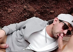 Sucking My Red Husband On The Beach