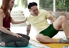 GilfAF - Super FIT Redhead GILF Lily Fucked - GilfAF