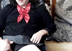 CD Student Masturbates for Web camera