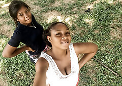 Real Amateur Black Girls Try Lesbian Sex