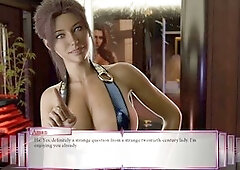 Intense nipple play with Maayon Plays and her huge natural boobs