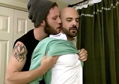 IconMale - Adam Russo and very tasty convict Wolf Hudson pounding in the bed