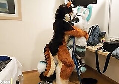 Kitty Hotty Being Slaver With Her Spouse and This chab End Up Screwing Her - Maho & Xytan