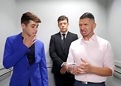 Drill My Hole: Nailed rough with american Joey Mills next to athletic JJ Knight