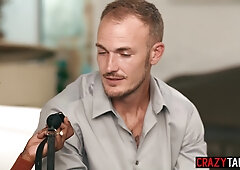 Ambitious nailed by her dominant husband