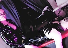 mistress Eva Fetish Milf penetrate Tranny Slut Ekaterina Krieg Big cock Threesome Femdom BDSM Dominatrix Kink Maledom POV