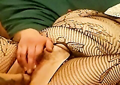 Dad's little floozy fisted until cums a small in number times