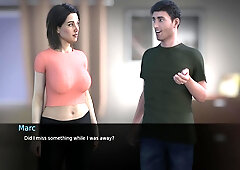 A Ghostly Desire Dayna And Marc Hugged Each Other