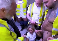 Bonnie Blue Gangbang Sex With Builders