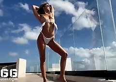 Micro Bikini and Oil Solo