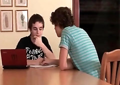 Joshua finley sucking some shiny cock part6