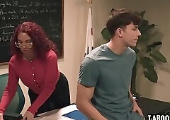 Ms. Kiki D Aire to gave Parker Ambrose and Anthony Pierce a blowjob