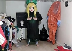 It's time for a recent description word salad cuz I got my kigu! So in any case we are a fan of shiny PVC, rubber, latex and other enormous fabri