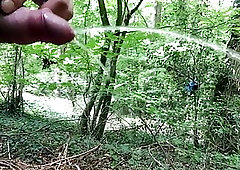 Have to pee in the forest
