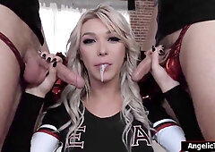 T-girl, without a condom