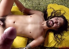 You Will Love How The Sex Machine Thrusts His Anus