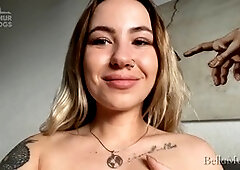 Bella Mur's porn vlog: Experiencing a cuckquean fantasy with Eva fragile