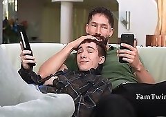 The Scent-Sational Lust Saga Between Step Dad And Twink