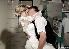Angel Piaffs Lingerie Blowjob Big Cock Cumshot Wedding