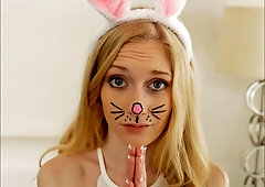 An innocent girlfriend Emma Starletto cheats on her boyfriend