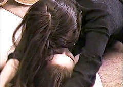 Fetish brunette lesbian licks and fingers sweet pussy